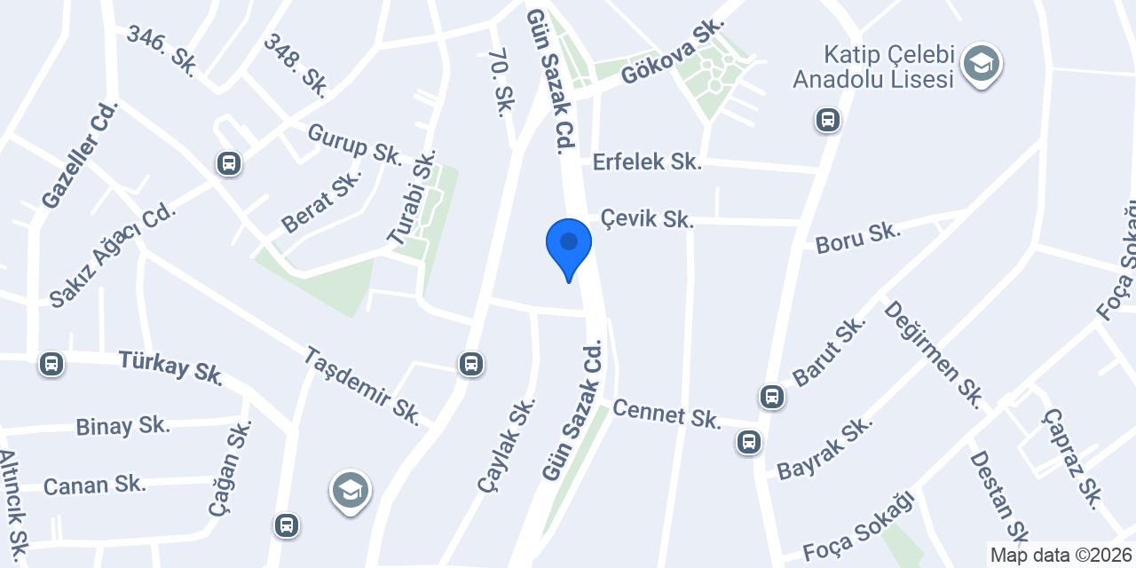 Özbek Oto Jant Lastik konumu