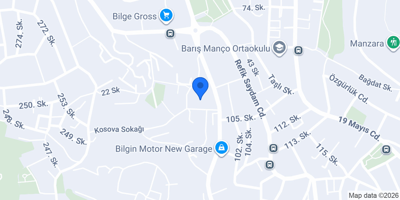 Özsarıca Eşya Depolama konumu