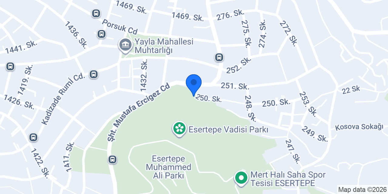 Esertepe Aile Yaşam Merkezi konumu