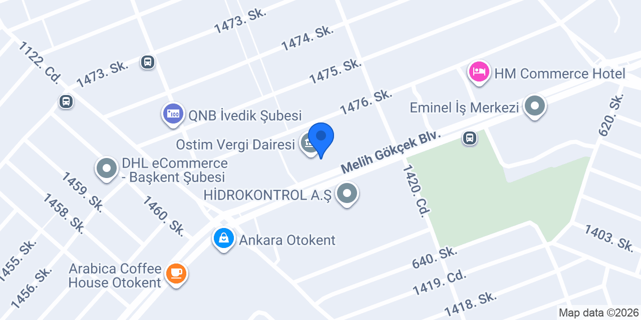 İvedik Vergi Dairesi konumu