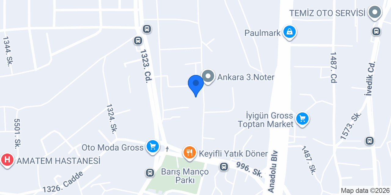 Dera Plastik konumu