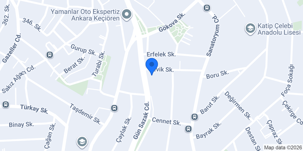 Alpına Rent A Car konumu