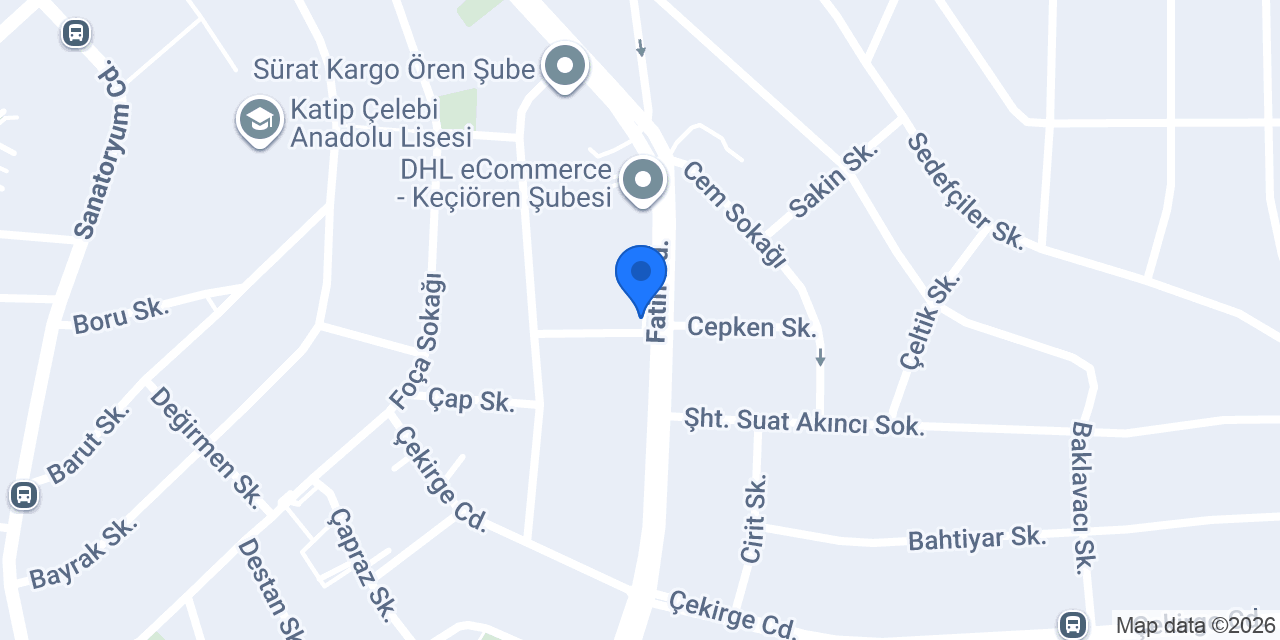 Demirkapı Durağı konumu