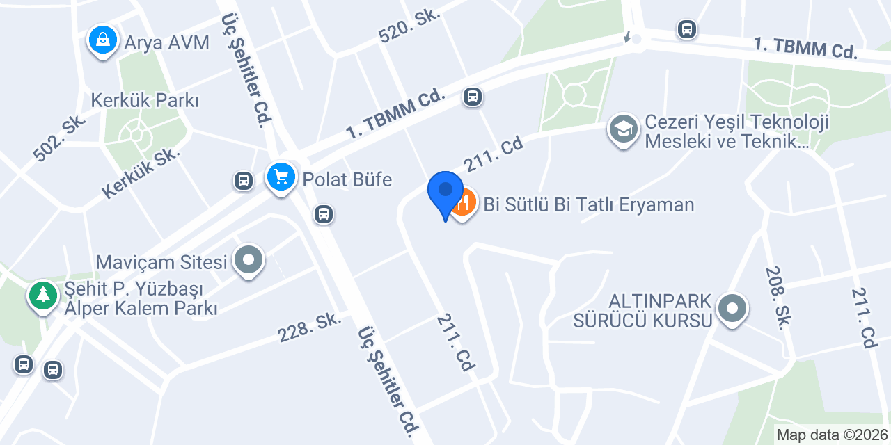 Komagene Etsiz Çiğ Köfte konumu