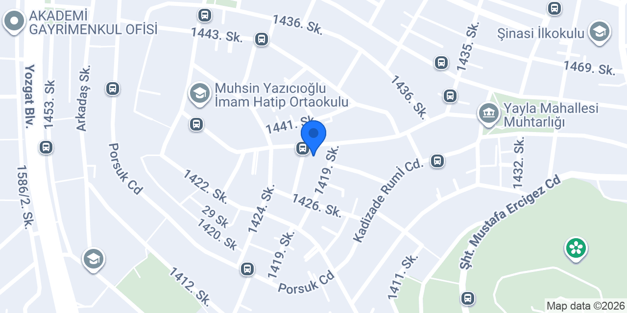 Naz Bayan Kuaförü konumu