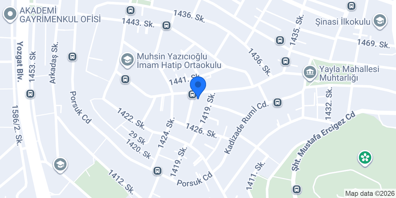 Mavi Teknik Kombi Servisi konumu