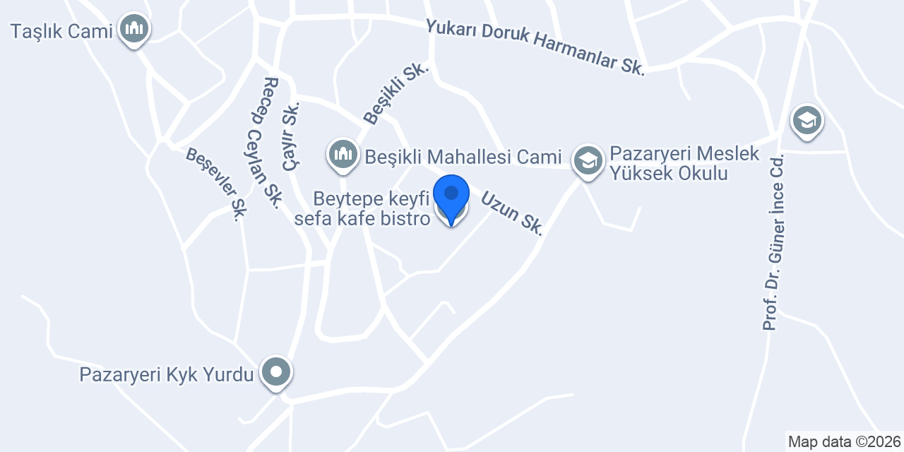 Beytepe keyfi sefa kafe bistro konumu