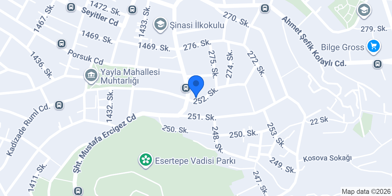 KLASS Pastanesi konumu