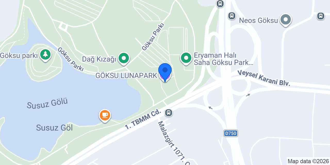 GÖKSU LUNAPARK konumu