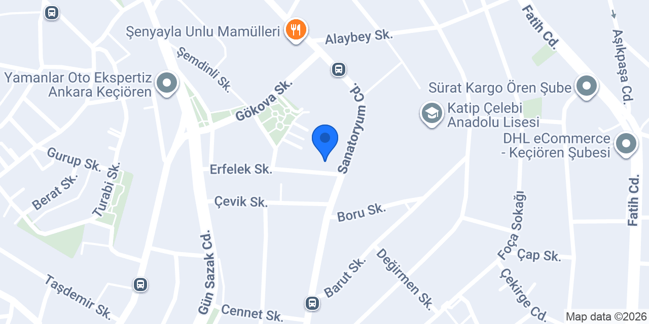 Uçar Jant Lastik konumu