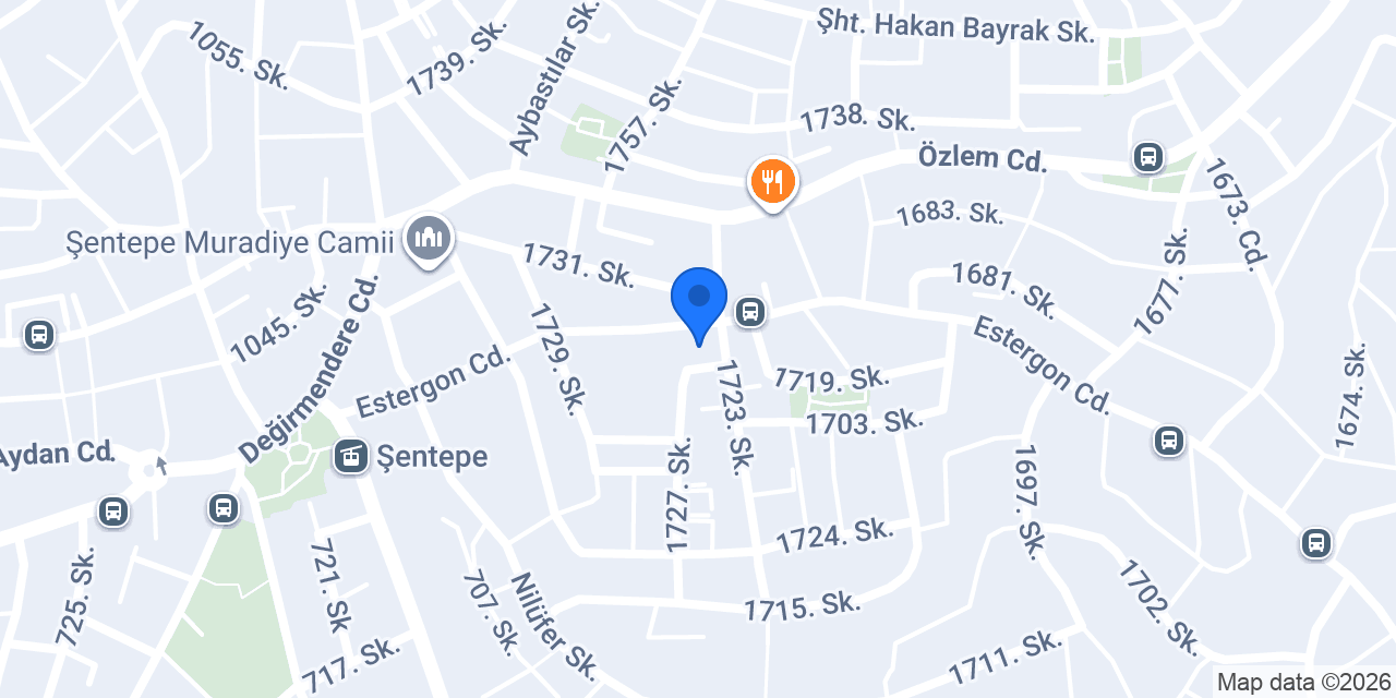 Şark Market konumu