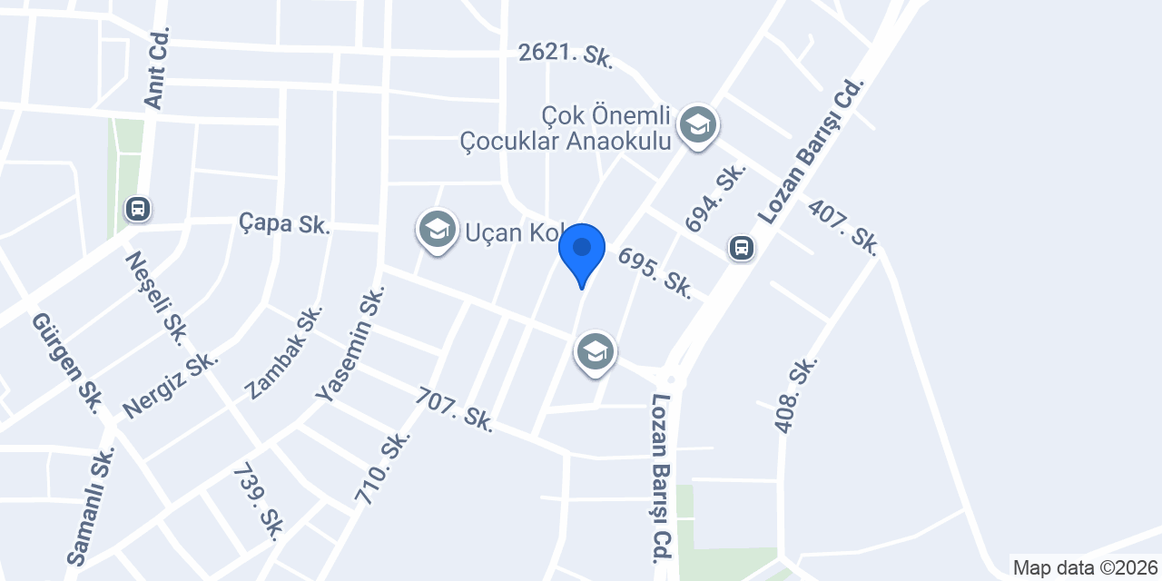 Şekerbey Sürücü Kursu konumu