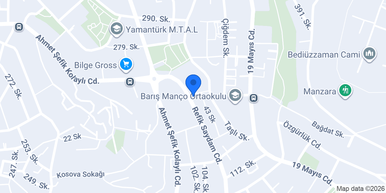 Özüm Maraş Dondurma &Tatlı konumu