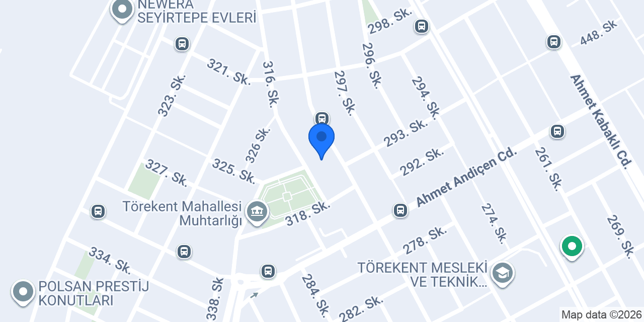 Aksu Erkek Kuaförü konumu