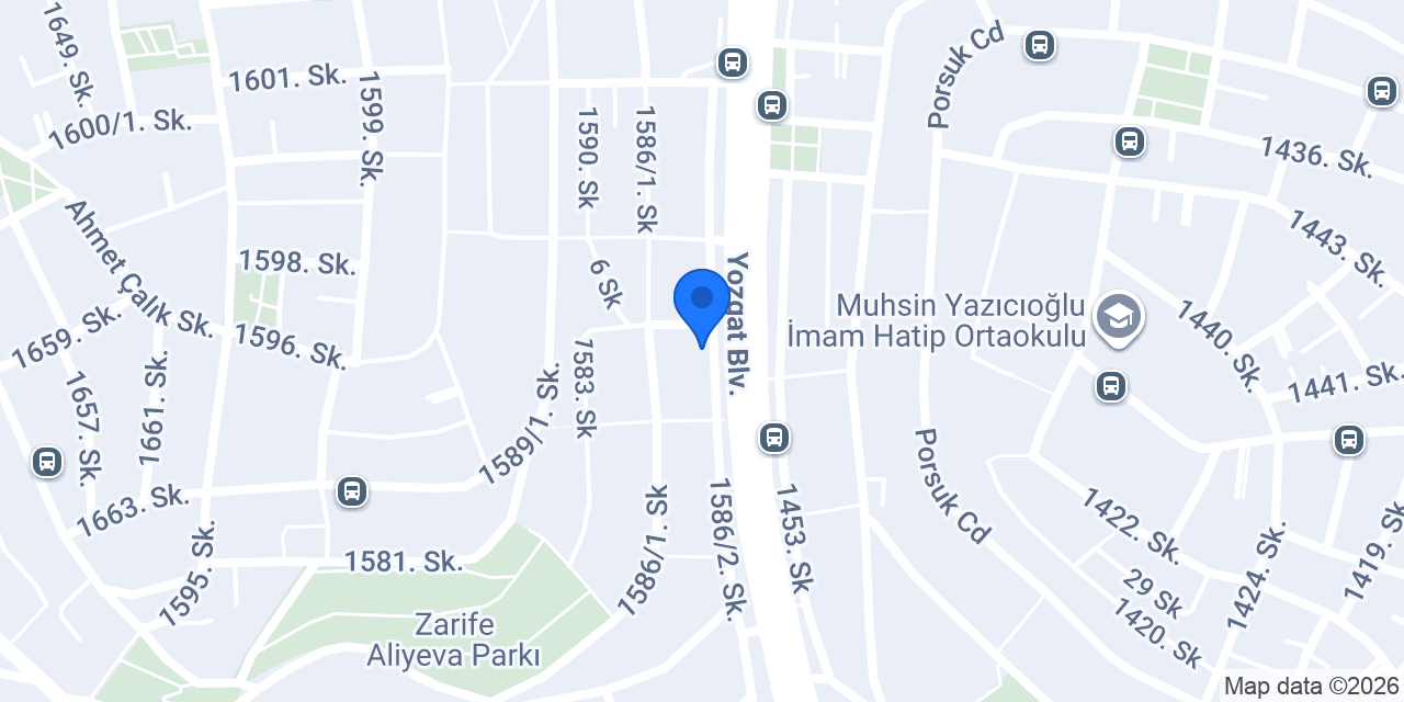 Modalife Ovacık konumu