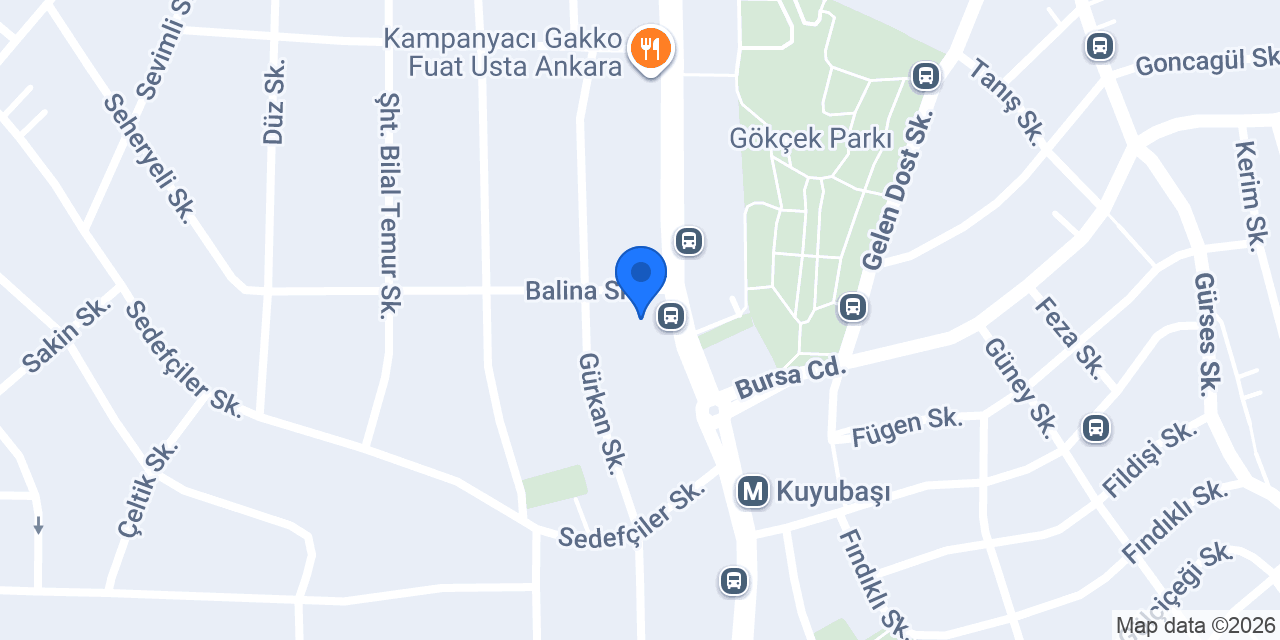 M. TOKER DEKORASYON konumu