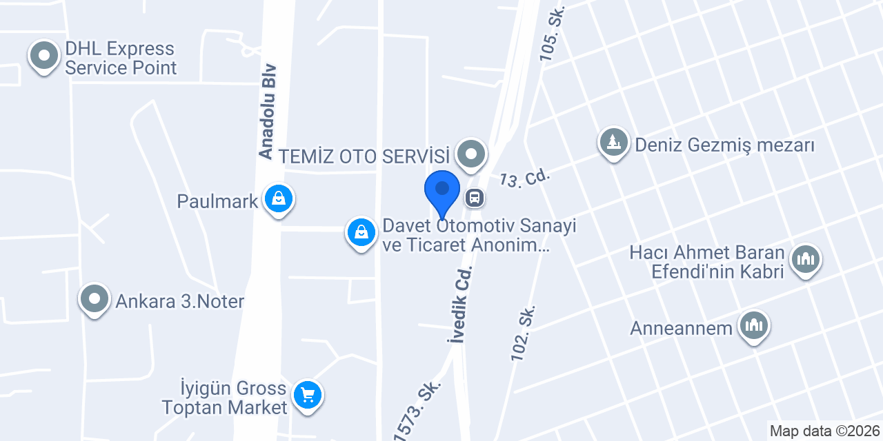 Çamdağı Ambalaj konumu