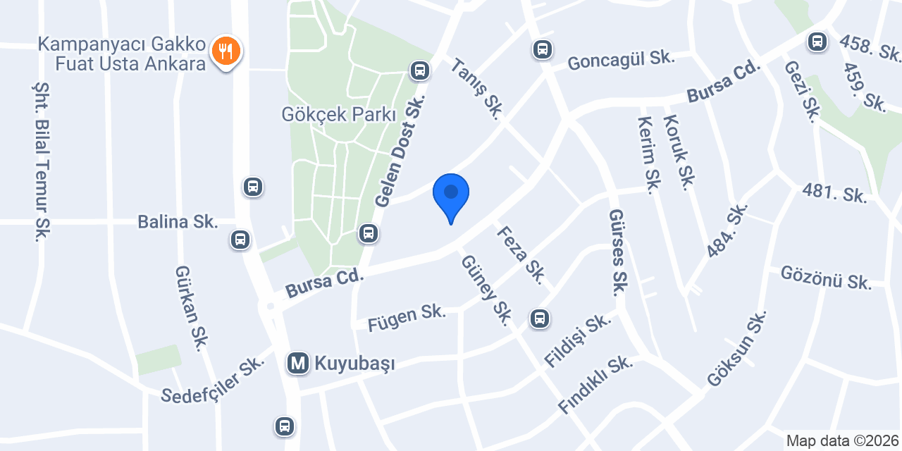 Ptt Bağlarbaşı konumu