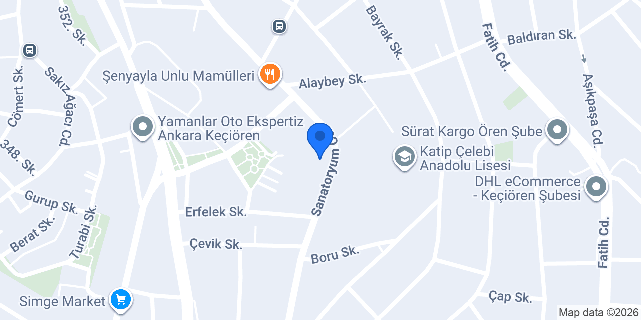 Bahtiyar Waffle Dondurma konumu