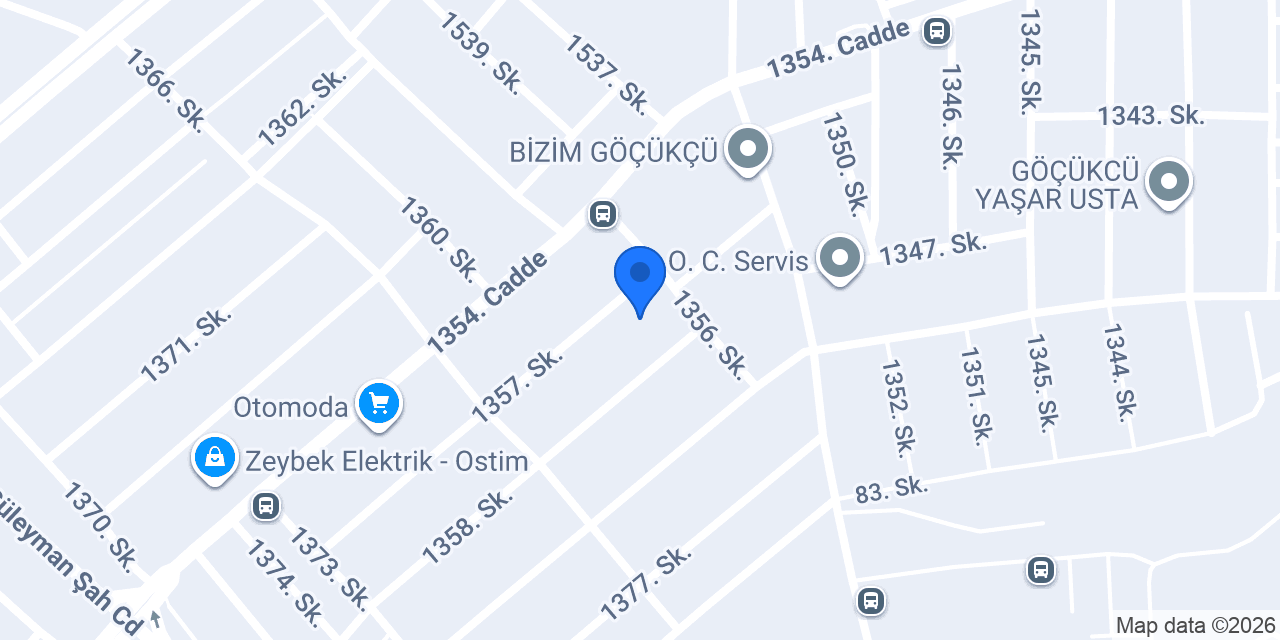 Onur Yemek Catering konumu