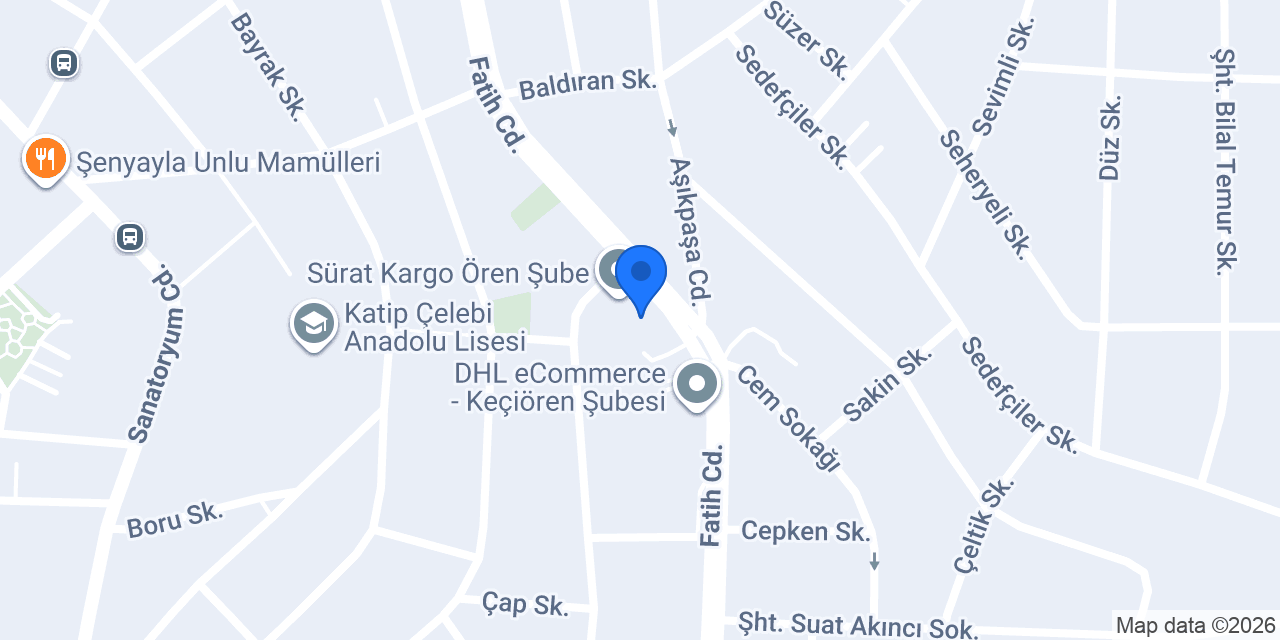 Diş Hekimi Çiğdem Külahçı Çelikdin konumu