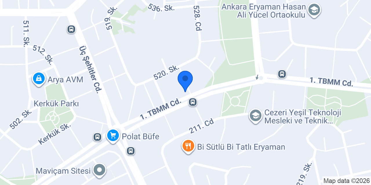 DAMAR GIDA VE MEŞRUBAT BÜFESİ konumu