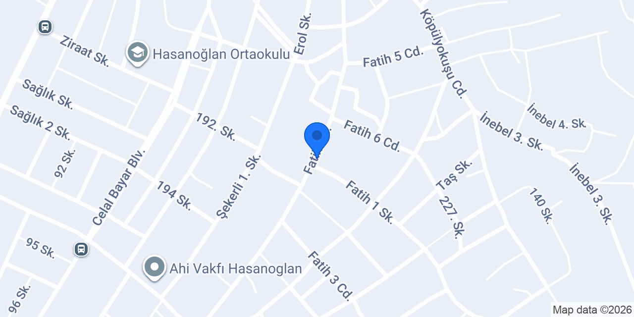 Hacıoğlu Gıda konumu