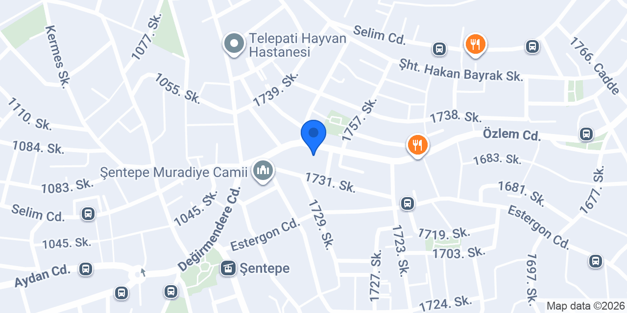 Öncü Pet Shop konumu