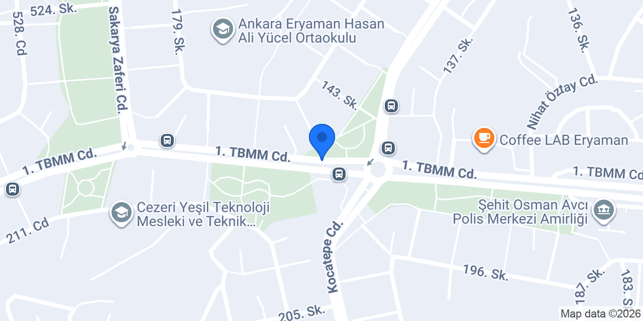 Pet Planet Veteriner Kliniği konumu