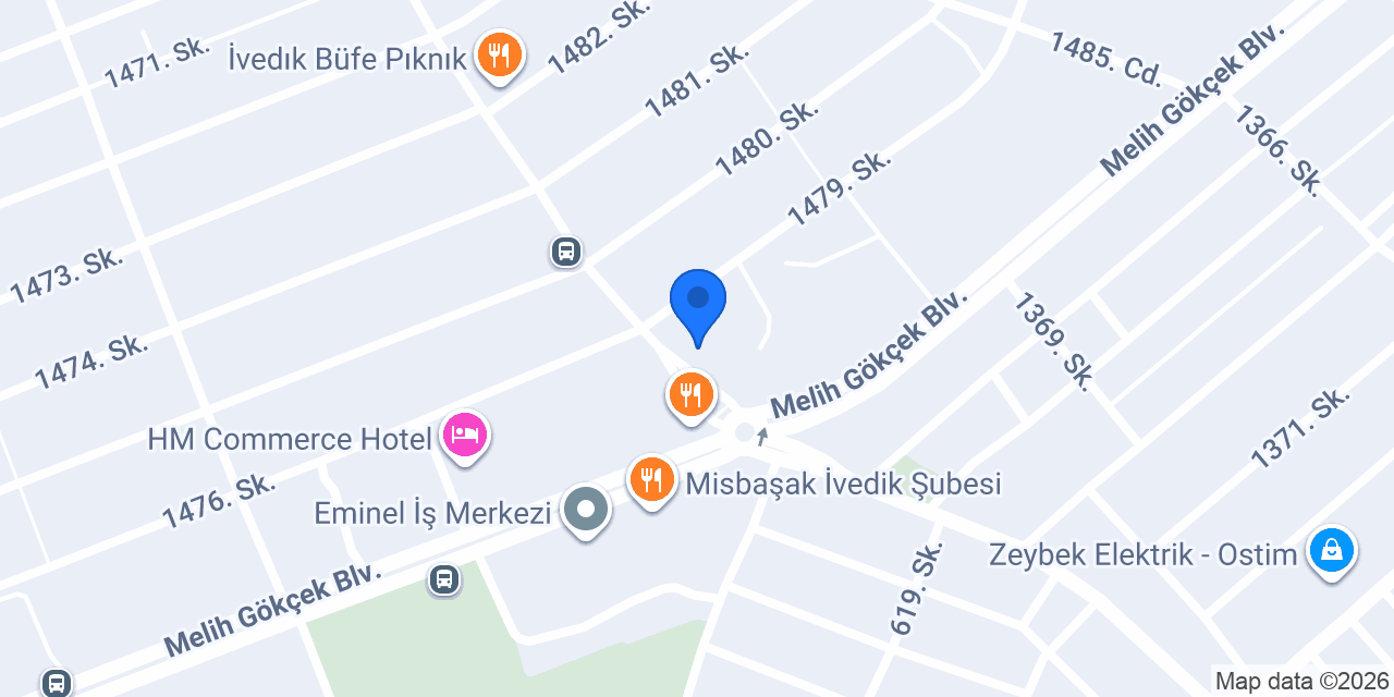 İvedik Osb İtfaiye Müdürlüğü konumu