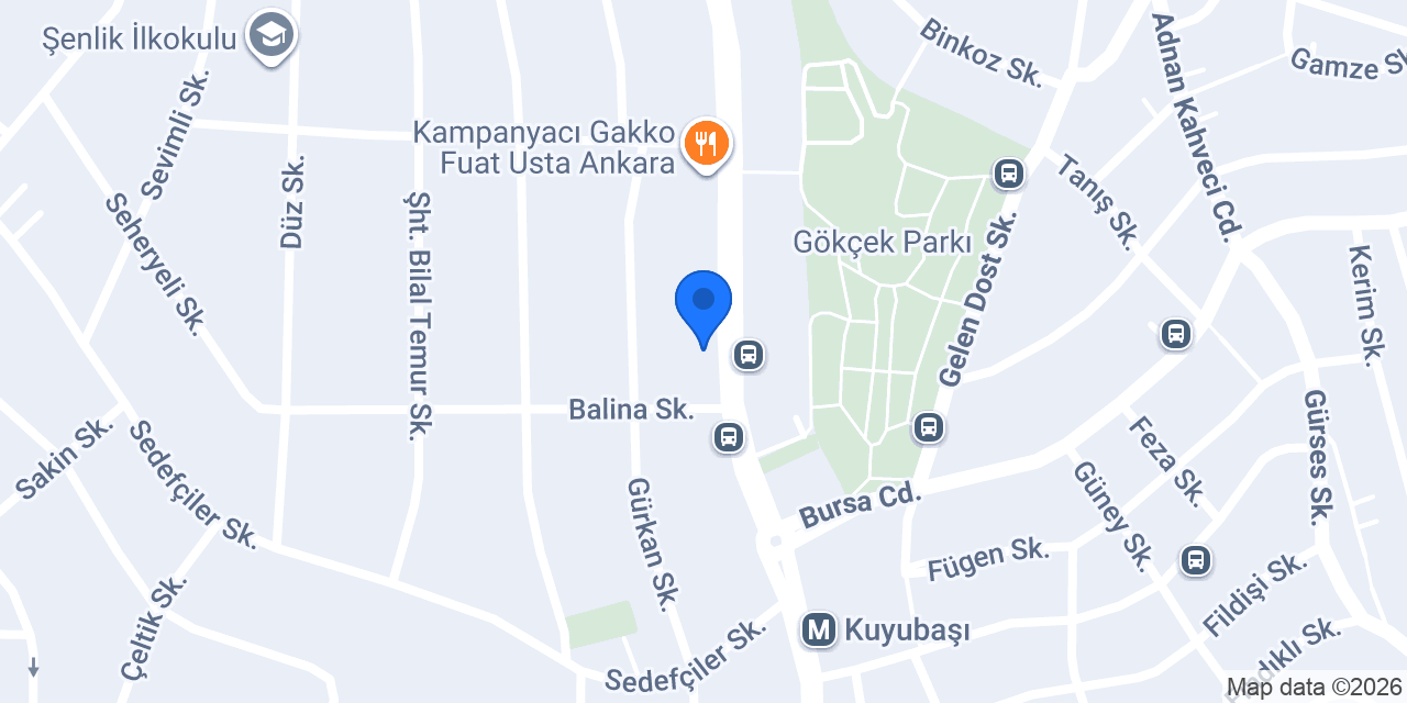 Meşhur Hatay Dönercisi konumu