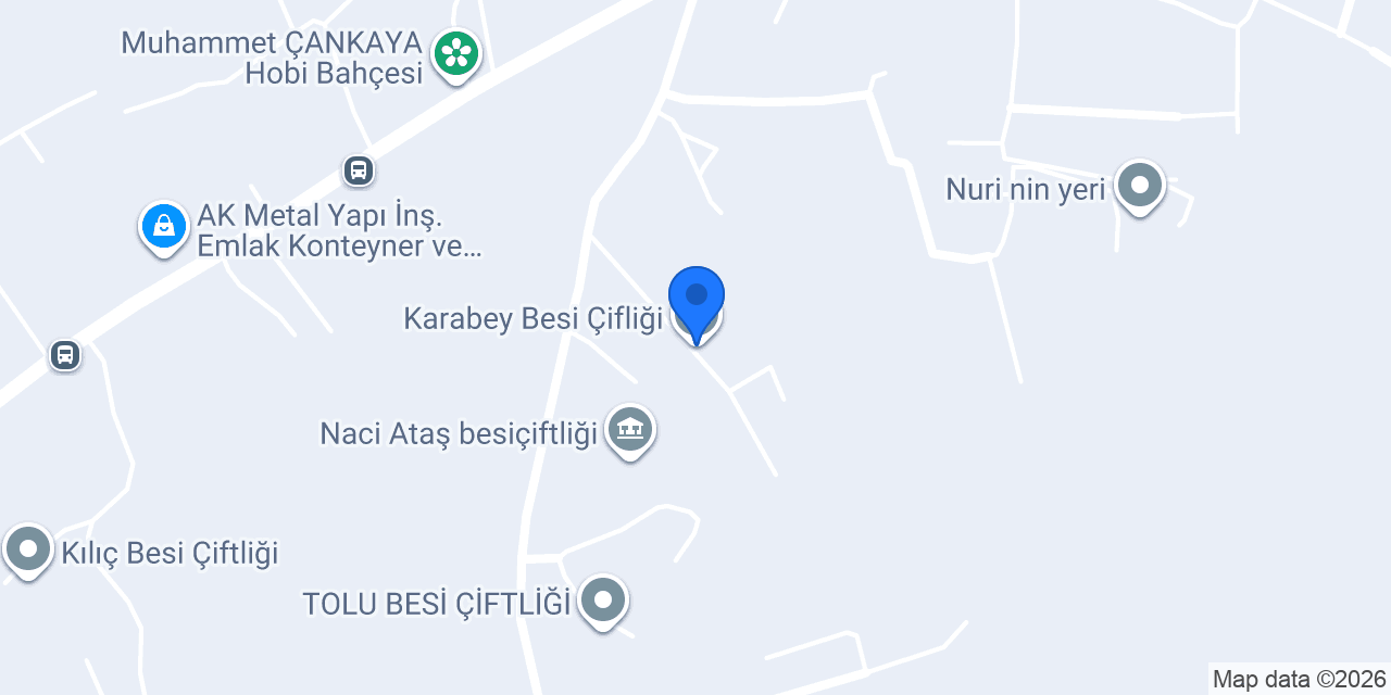 Karabey Besi Çifliği konumu