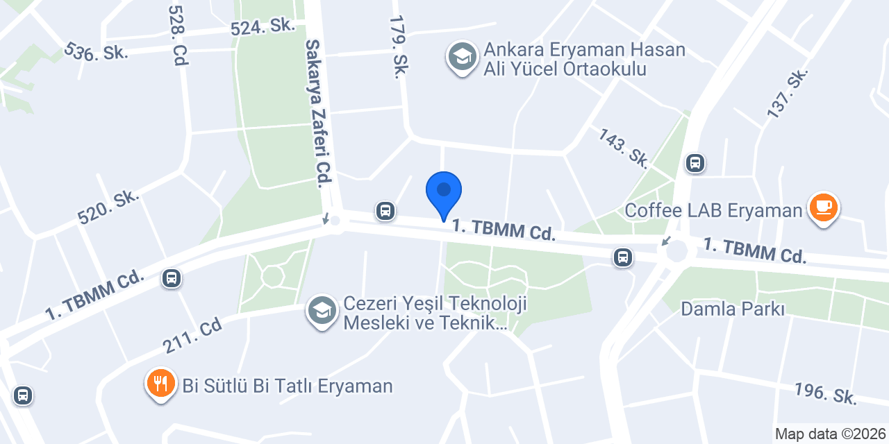 Durmaz Turizm taşımacılık konumu