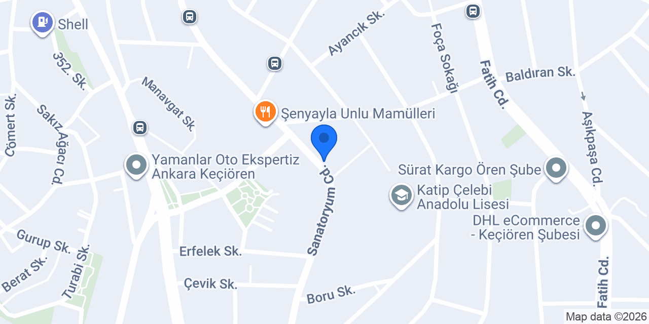 Yücel ET konumu