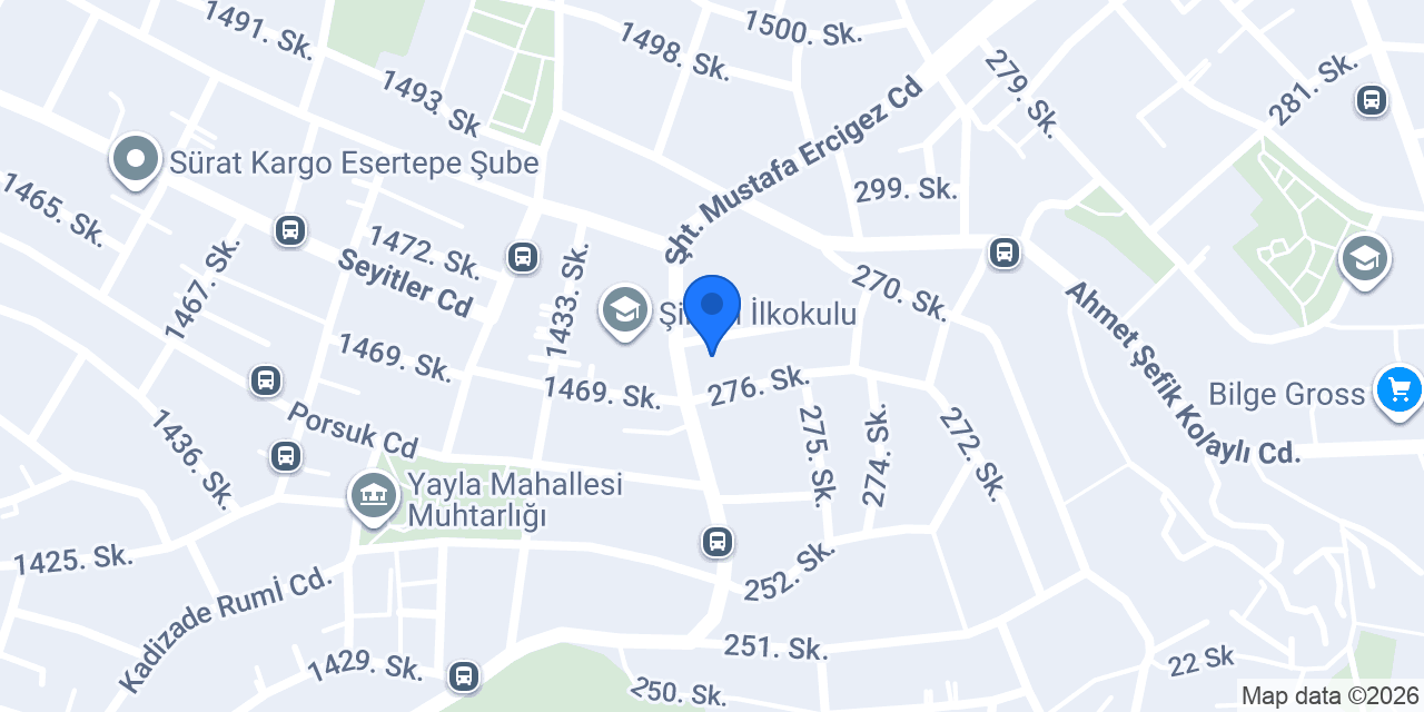Aslanoğlu Elektrik Çilingir konumu