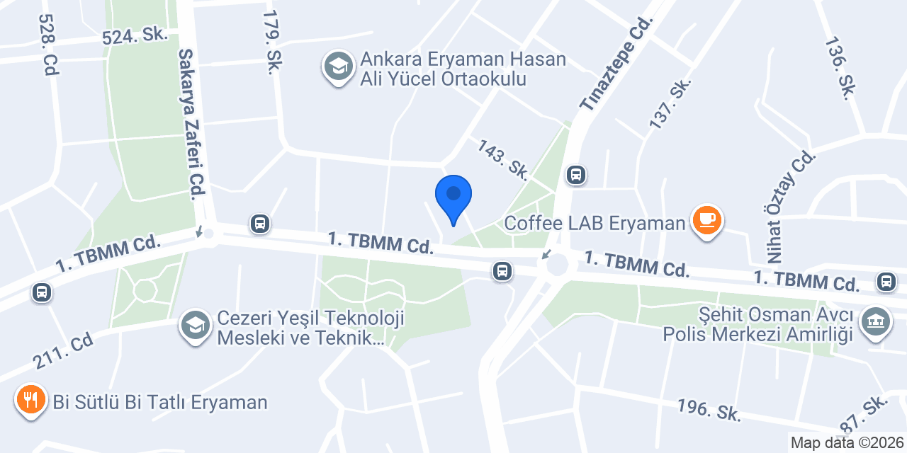Eryaman Protez Tırnak Kalıcı Oje konumu