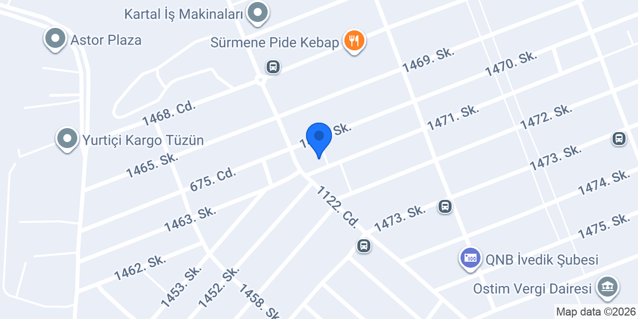 Aziz Erkek Kuaförü konumu