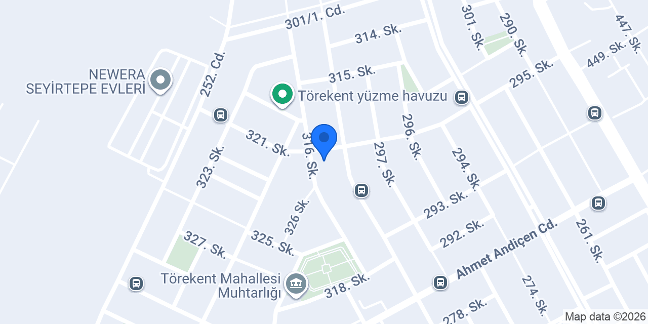 Badem Pınarı Su konumu