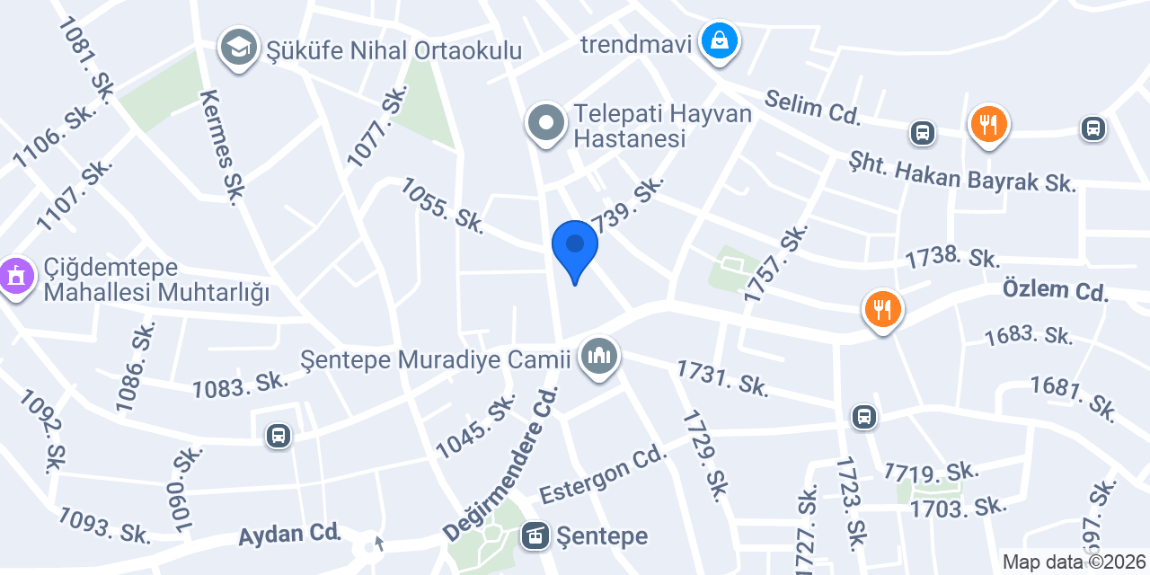 Sevgi Et Dünyası konumu