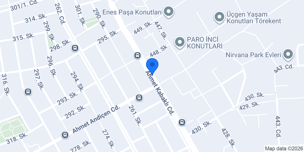 Ünverdi Evcil Hayvan Bakım Evi konumu