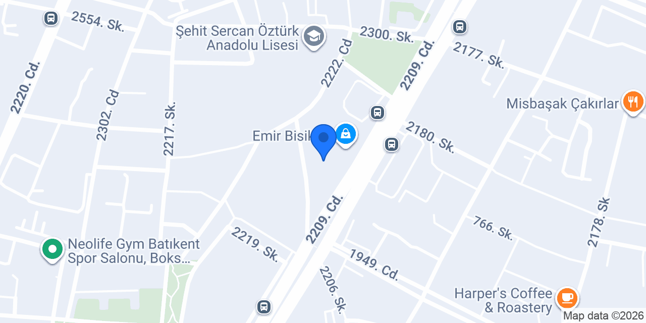 Künefe Cadde Batıkent konumu