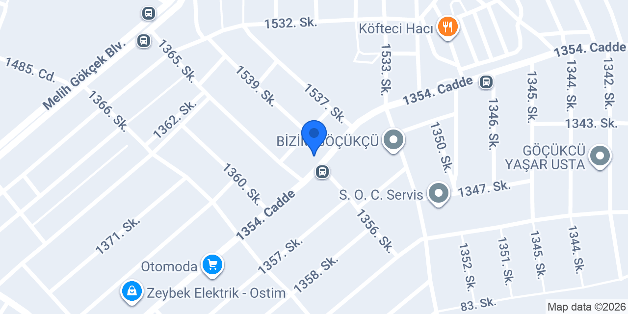 Garanti BBVA İvedik Şubesi konumu