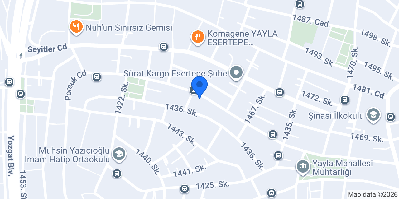 Üçpınar Su Etlik konumu