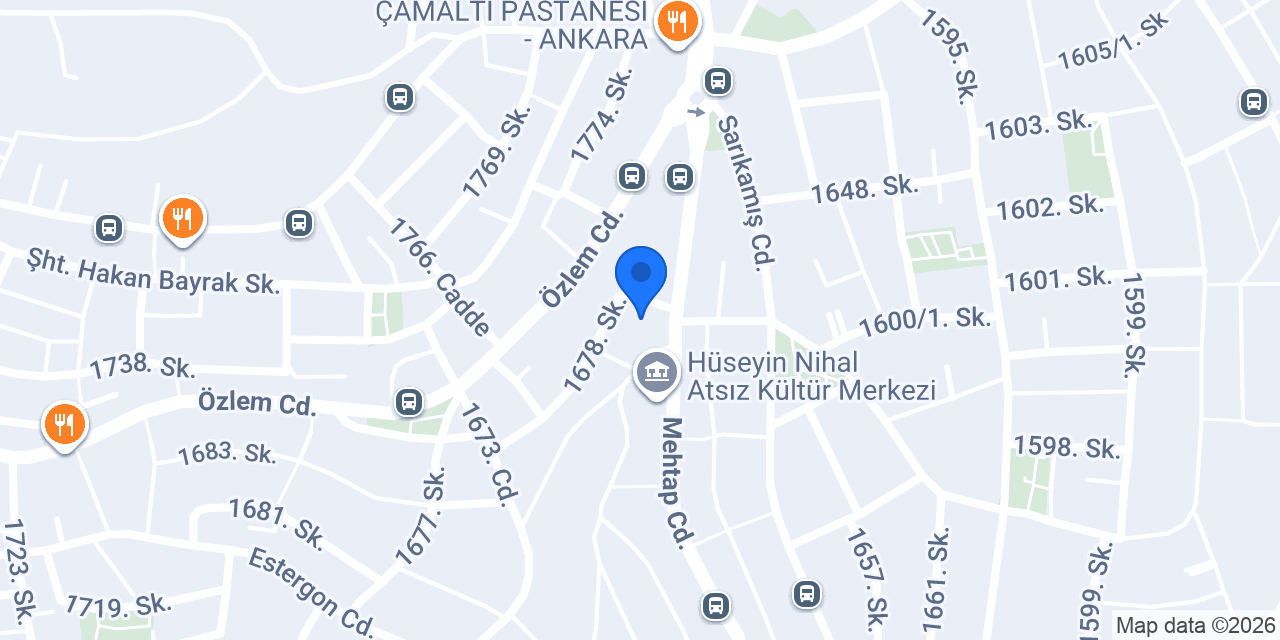 Aksu Mobilya konumu
