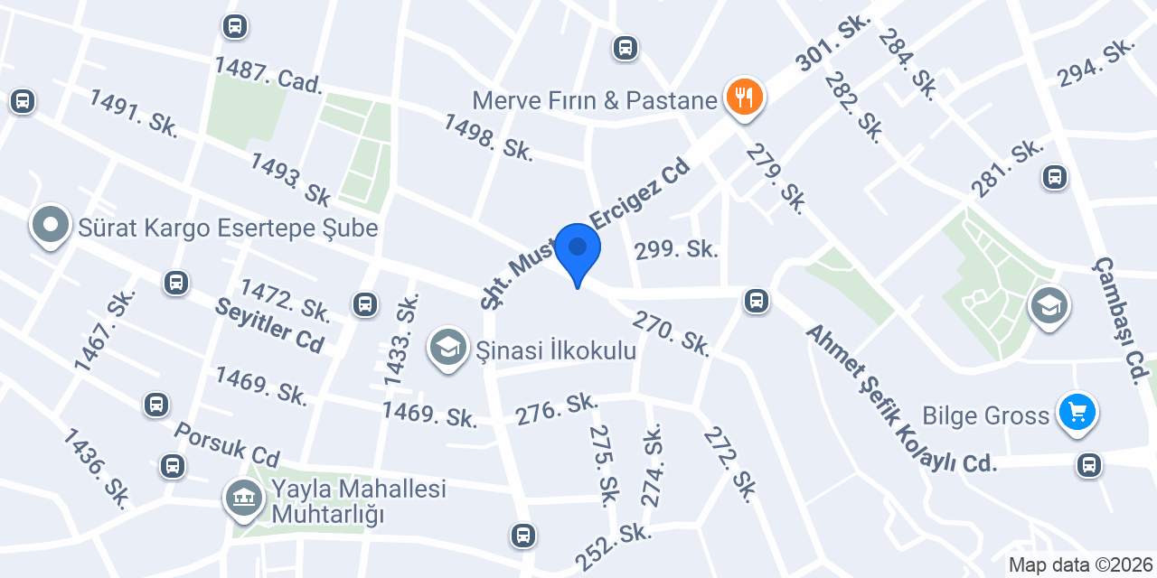 Başkent Esertepe Sürücü Kursu Keçiören Etlik konumu