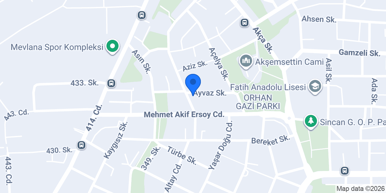 Gök Ticaret konumu