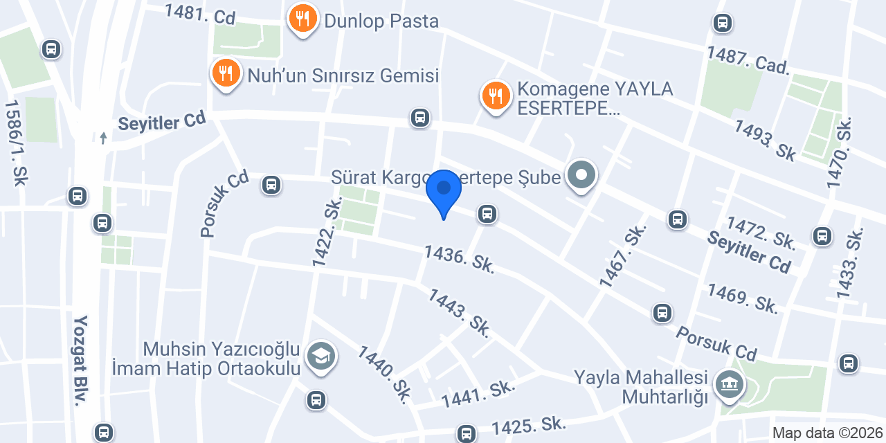 Alo Çekirdek Kahve 7/24 konumu