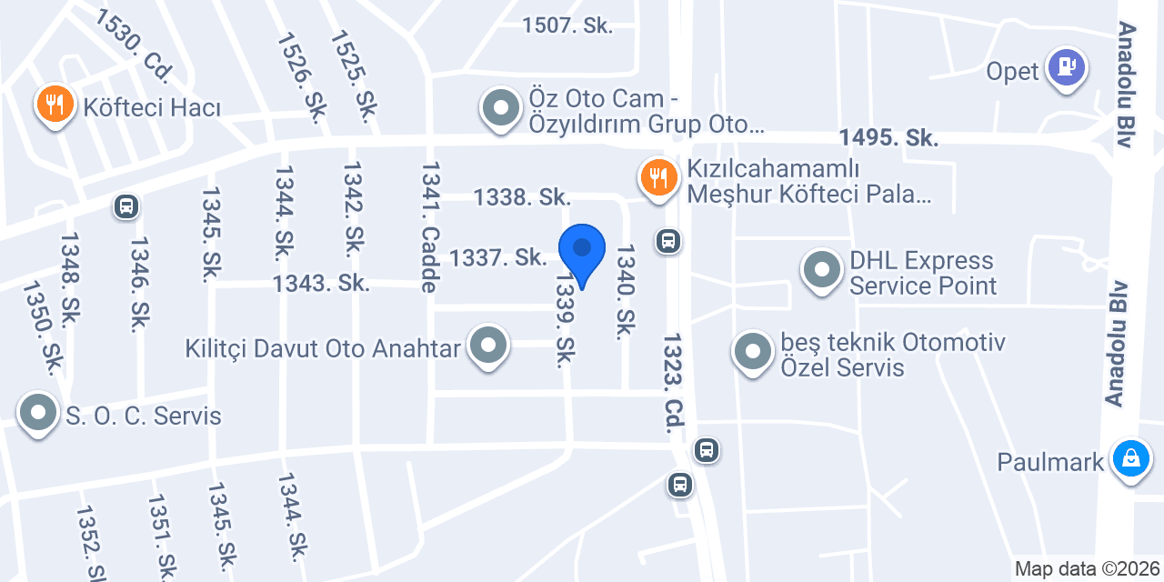 Başkent Oto Servis konumu