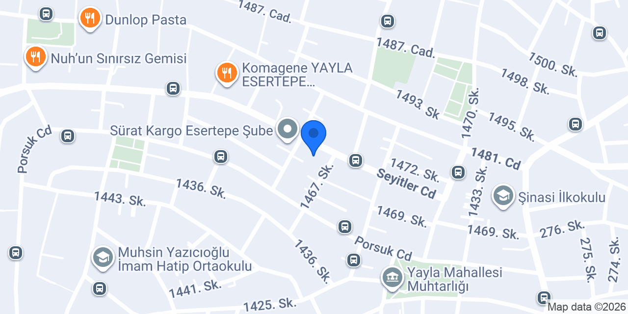 ERCİYAS Terzi🪡🪡 konumu