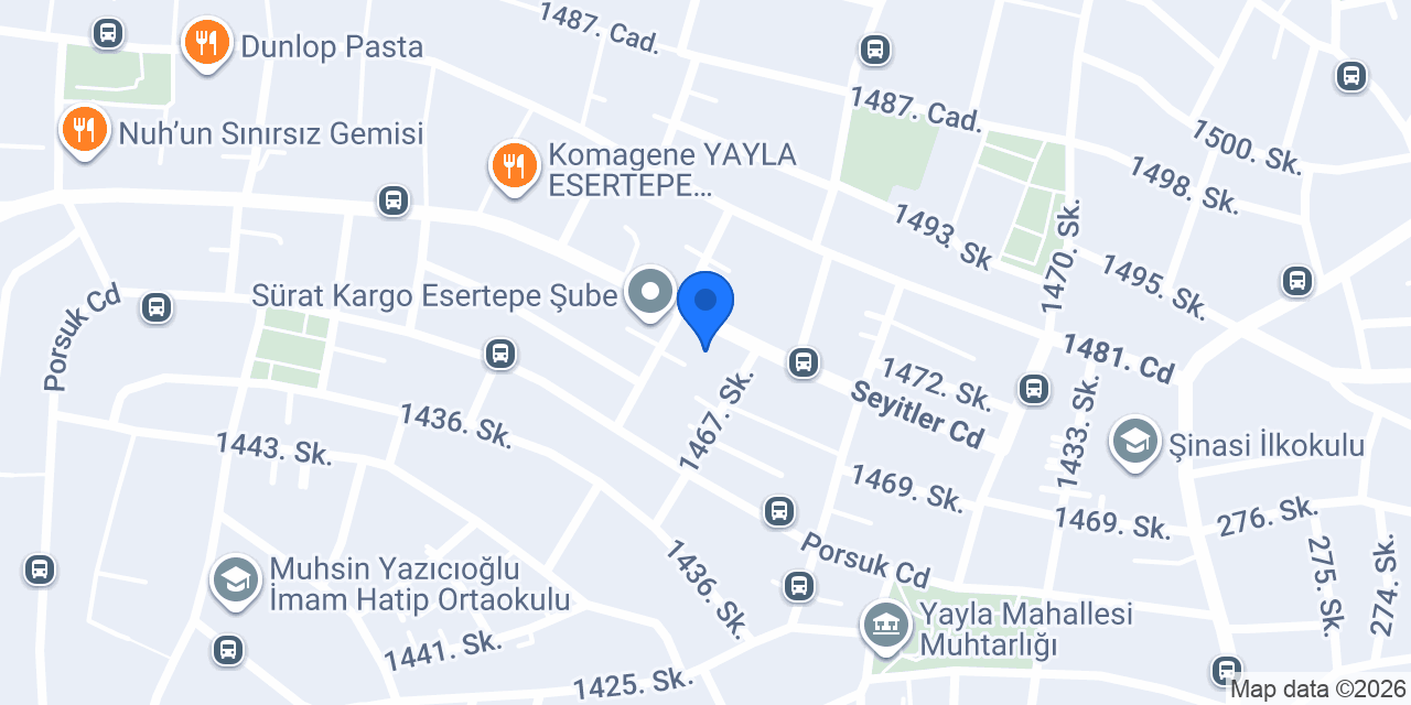 Kıtır Emin Usta konumu